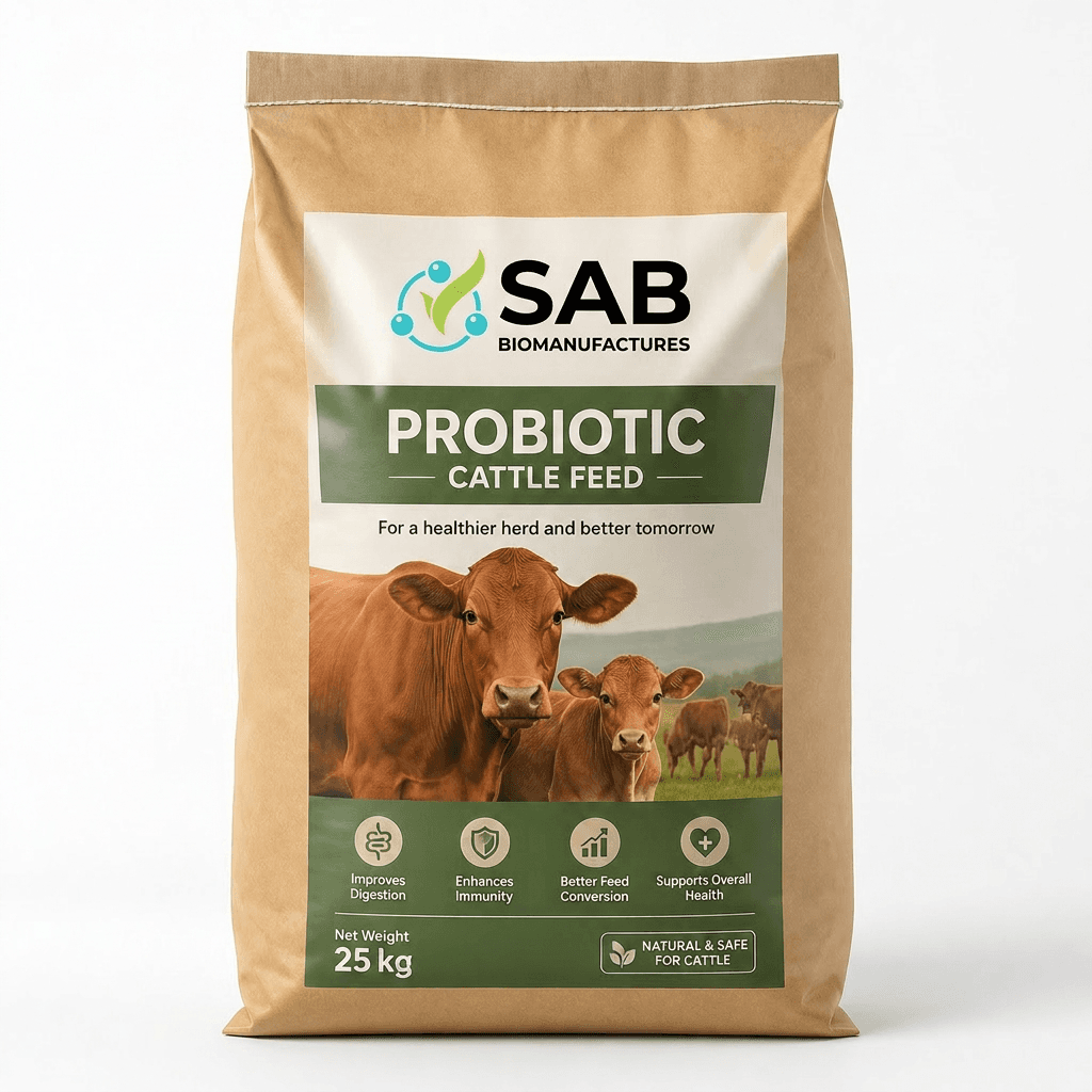 Probiotic Cattle Feed